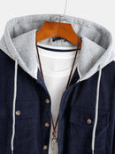 Sudadera de Terciopelo Acanalado