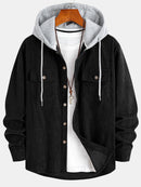 Sudadera de Terciopelo Acanalado