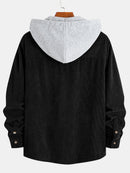 Sudadera de Terciopelo Acanalado