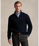 Suéter Polo Tricot Media Cremallera