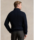 Suéter Polo Tricot Media Cremallera
