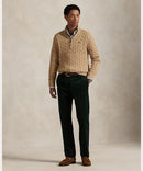 Suéter Polo Tricot Media Cremallera