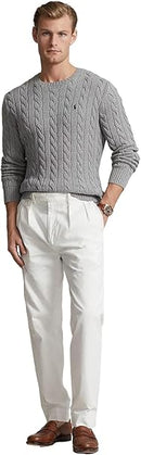Suéter Polo de Tricot Cuello Redondo