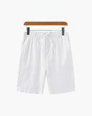 Bermuda de Lino Capri Blanco