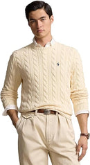Suéter Polo de Tricot Cuello Redondo