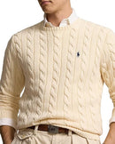 Suéter Polo de Tricot Cuello Redondo