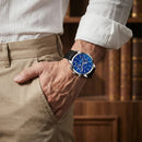 Reloj de Piel Ferren Azul