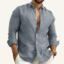 Camisa de Lino Masculina Verano